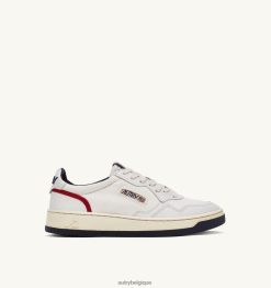 baskets basses open en cuir et suède capsule Hommes belgique Autry N0XLH084