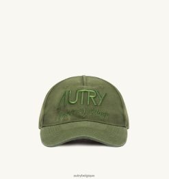 casquette logo supervintage vert Hommes belgique Autry N0XLH0145