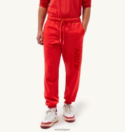 pantalon logo iconique rouge Hommes belgique Autry N0XLH0127
