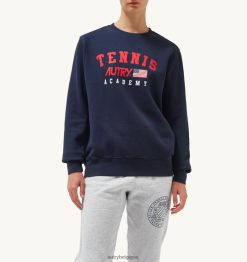 sweat logo iconique tennis bleu femmes belgique Autry N0XLH0298