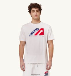 t-shirt col rond iconique blanc Hommes belgique Autry N0XLH096