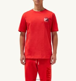 t-shirt col rond iconique rouge Hommes belgique Autry N0XLH0118