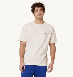 t-shirt col rond tennis blanc Hommes belgique Autry N0XLH094